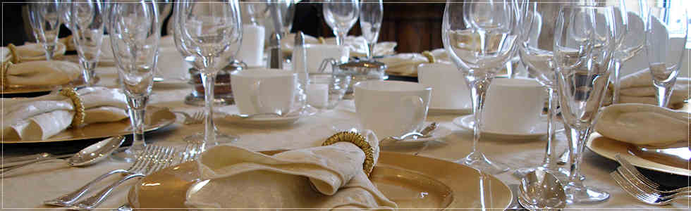table service Catering for 50 to 500